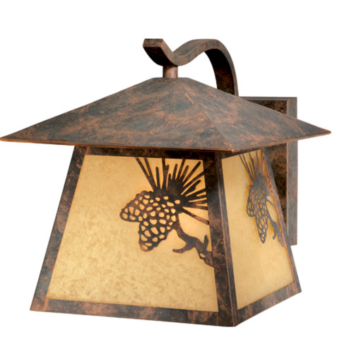 Whitebark One Light Outdoor Wall Mount in Olde World Patina (63|OW50593OA)