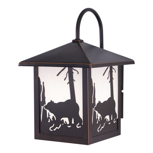 Bozeman One Light Outdoor Wall Mount in Burnished Bronze (63|OW35083BBZ)