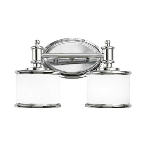 Carlisle Two Light Vanity in Chrome (63|CRVLU002CH)