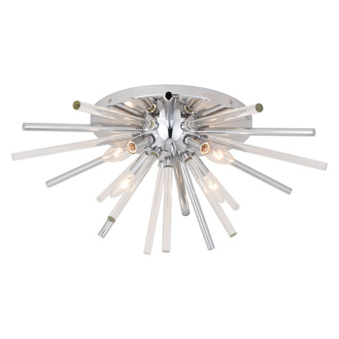 Aria Four Light Flush Mount in Chrome (63|C0235)