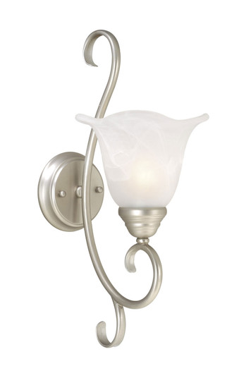 Bella One Light Vanity in Brushed Nickel (63|BLVLU001BN)