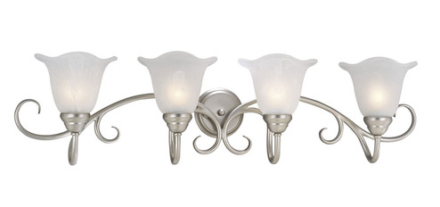 Bella Four Light Vanity in Brushed Nickel (63|BLVLD004BN)