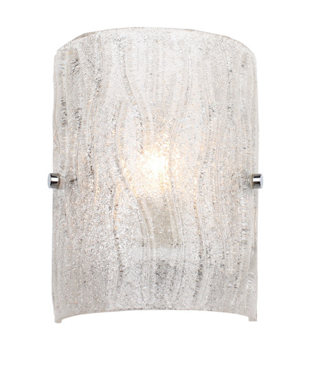 Brilliance One Light Wall Sconce in Chrome (137|AC1101)