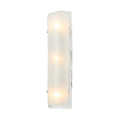Fairchild Three Light Wall Sconce in Black/Polished Nickel/Satin Brass (137|385W03BNS)