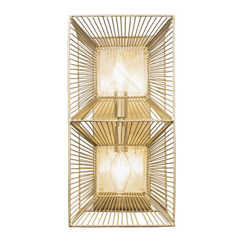 Arcade Two Light Wall Sconce in French Gold (137|366W02FG)