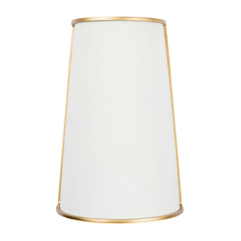 Coco Two Light Wall Sconce in Matte White/French Gold (137|364W02MWFG)