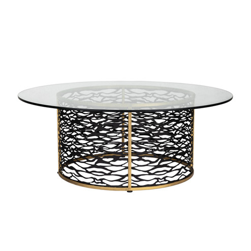 Kato Coffee Table in Havana Gold/Carbon (137|348TC46HGCB)