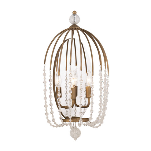 Voliere Two Light Wall Sconce in Havana Gold (137|343W02HG)