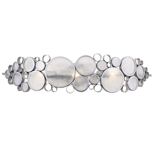 Fascination Three Light Bath in Metallic Silver (137|165B03MS)