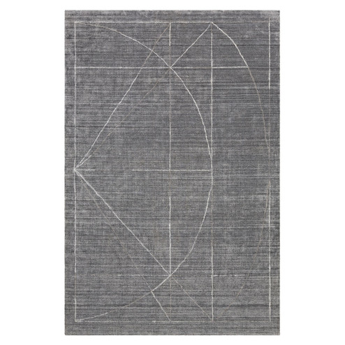 Costilla Rug in Gray, Charcoal, White (52|700348)