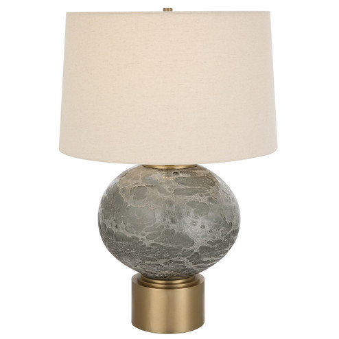 Lunia One Light Table Lamp in Antique Brushed Brass (52|302001)