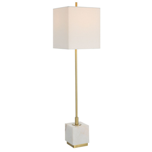 Escort One Light Buffet Lamp in Plated Brushed Brass (52|301561)