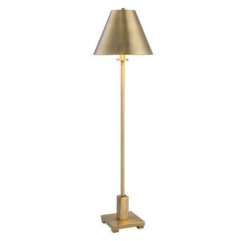 Pilot One Light Buffet Lamp in Plated Brushed Brass (52|301541)