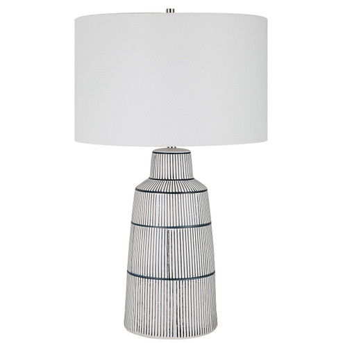 Breton One Light Table Lamp in Polished Nickel (52|300591)