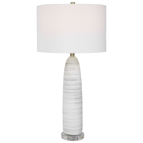 Levadia One Light Table Lamp in Brushed Nickel (52|300041)