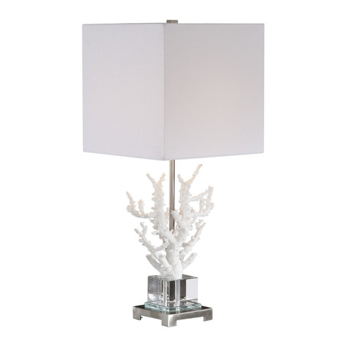 Corallo One Light Table Lamp in Polished Nickel (52|296791)