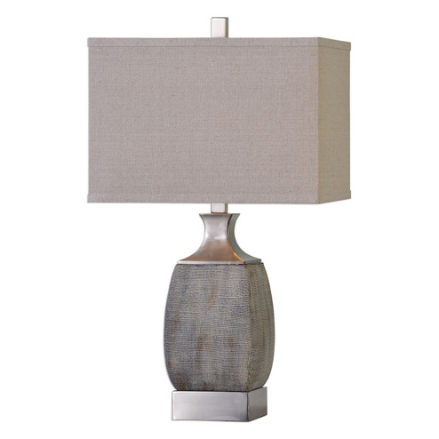 Caffaro One Light Table Lamp in Brushed Nickel (52|271431)