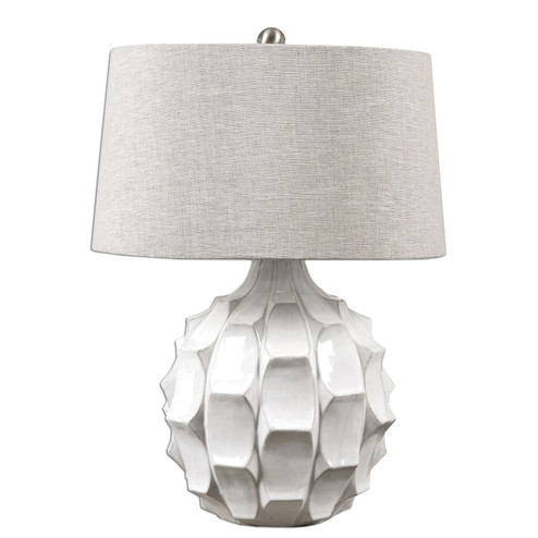Guerina One Light Table Lamp in Brushed Nickel (52|27052)