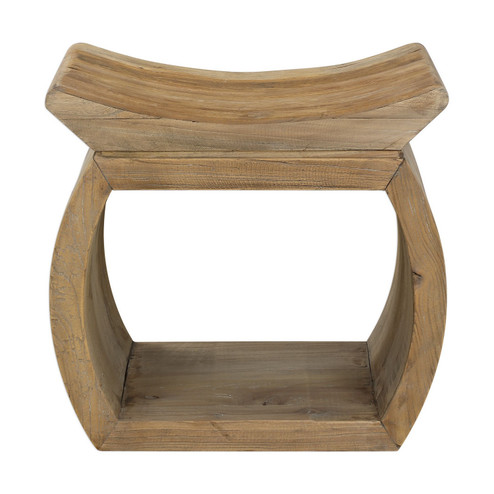 Connor Accent Stool in Solid Wood (52|24814)