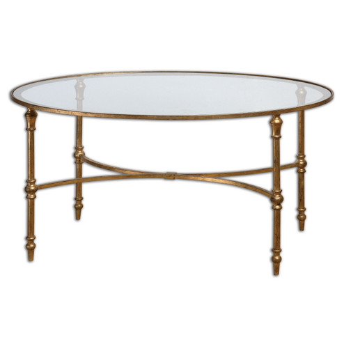 Vitya Coffee Table in Gold Leafed (52|24338) Vitya Coffee Table in Gold Leafed (52|24338)