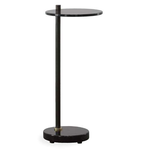 Steward Drink Table in Solid Black (52|22890)