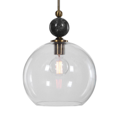 Mendota One Light Pendant in Oxidized Aged Brass (52|22176)