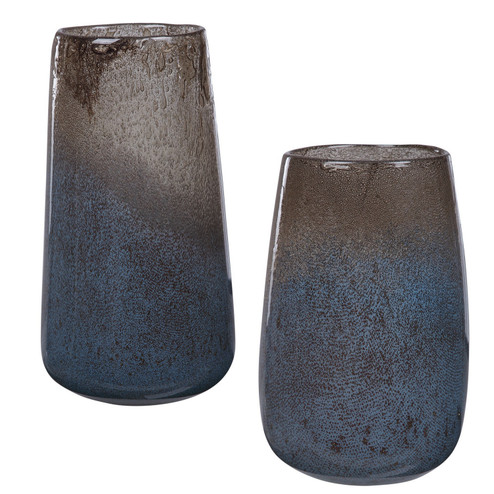 Ione Vases, S/2 in Light Blue (52|17762)