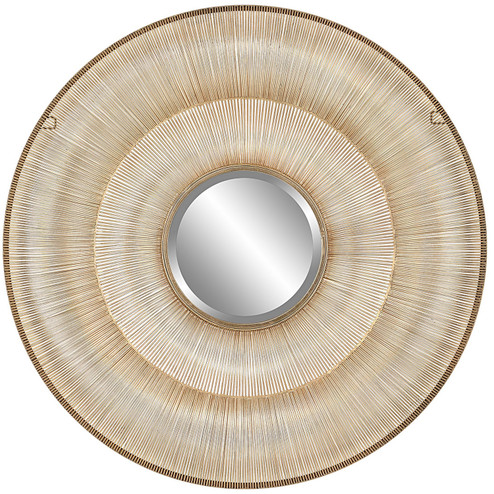 Bauble Mirror in Brushed Antique Gold (52|09852)
