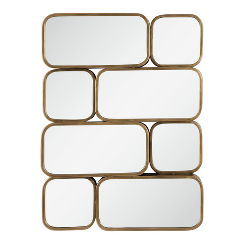 Canute Mirror in Antiqued Gold (52|09437) Canute Mirror in Antiqued Gold (52|09437)