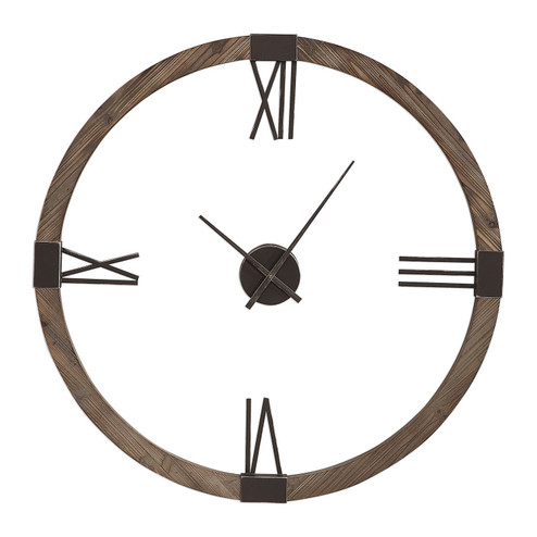 Marcelo Wall Clock in Aged Iron (52|06454)