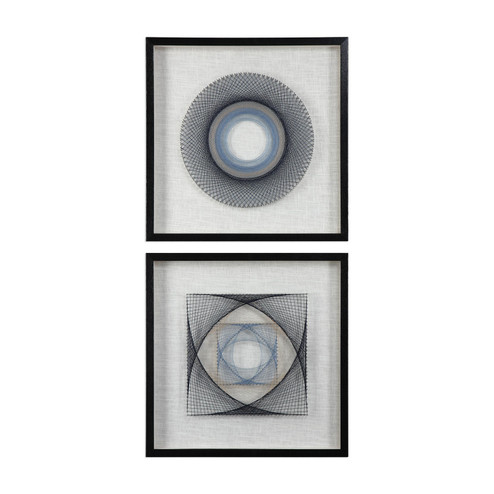String Duet Wall Art in Black Pine (52|04111)