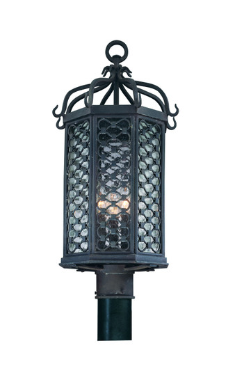 Los Olivos Three Light Post Lantern in Textured Iron (67|P2375TRN)
