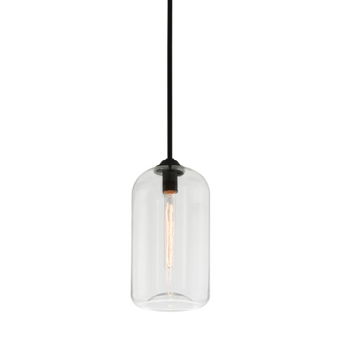 District One Light Pendant in Soft Black (67|F5561SBK)