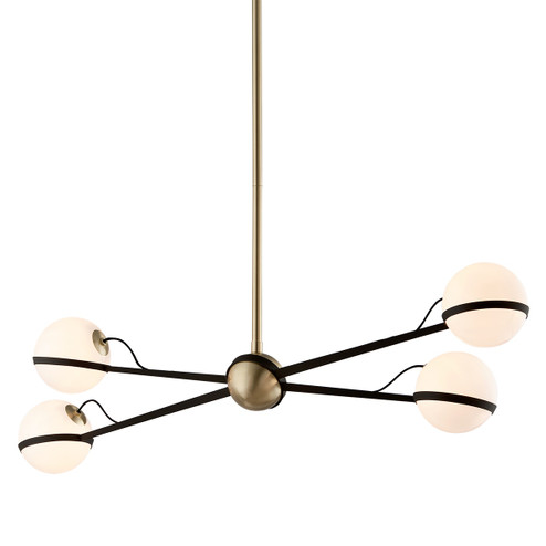 Ace Four Light Island Pendant in Textured Bronze Brushed Brass (67|F5307TBZBBA) Ace Four Light Island Pendant in Textured Bronze Brushed Brass (67|F5307TBZBBA)