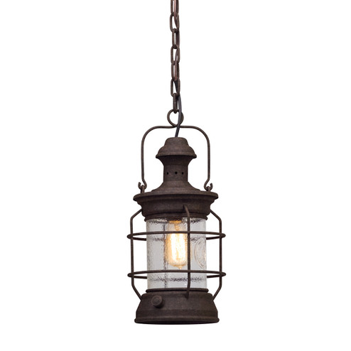 Atkins One Light Hanging Lantern in Heritage Bronze (67|F5057HBZ)