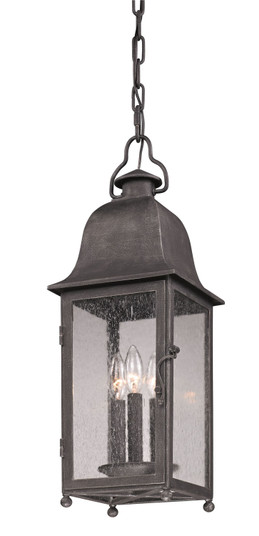 Larchmont Three Light Hanging Lantern in Vintage Bronze (67|F3217VBZ)