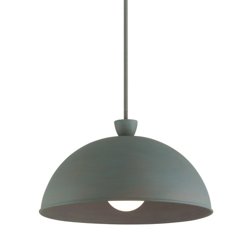 Tygo One Light Pendant in Verdigris (67|F3120VER)