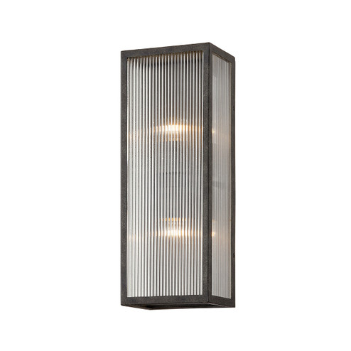 Tisoni Two Light Outdoor Wall Sconce in French Iron (67|B7392FRN)