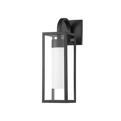 Pax One Light Outdoor Wall Sconce in Texture Black (67|B6911TBK)