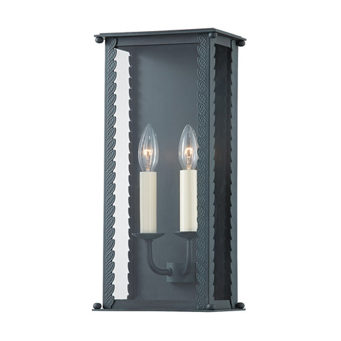 Zuma Two Light Outdoor Wall Sconce in Verdigris (67|B6712VER)