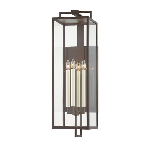 Beckham Four Light Outdoor Wall Sconce in Textured Bronze (67|B6384TBZ)