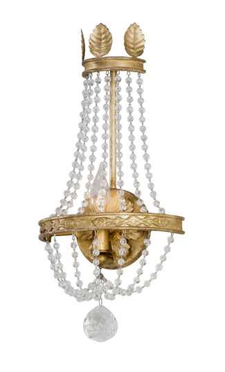 Viola One Light Wall Sconce in Vintage Gold Leaf (67|B5361VGL)