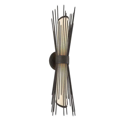 Blink Two Light Wall Lantern in French Iron (67|B4273FRN)