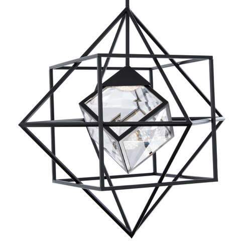 Heracles LED Pendant in Black (529|BPD51238BK)