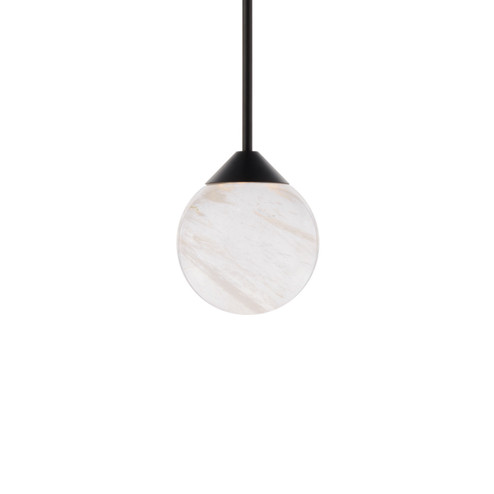 Quest LED Mini Pendant in Black (529|BPD40206BK)