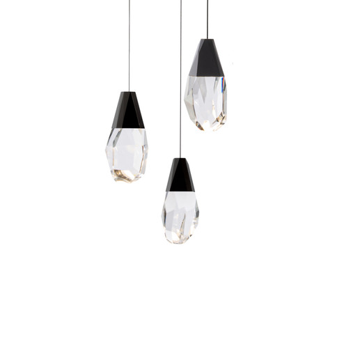 Martini LED Pendant in Black (529|BPD20203OBK)