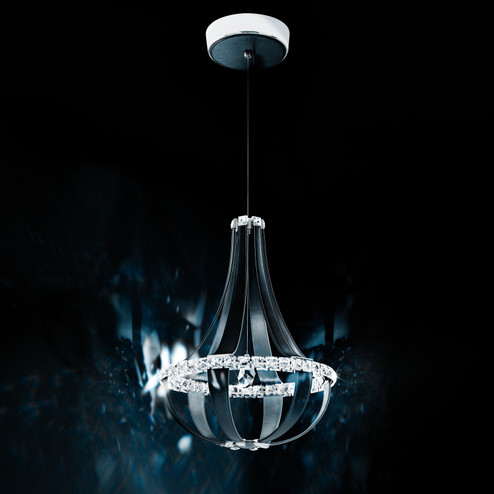 Crystal Empire LED LED Pendant in Grizzly Black (53|SCE110DNLB1S)