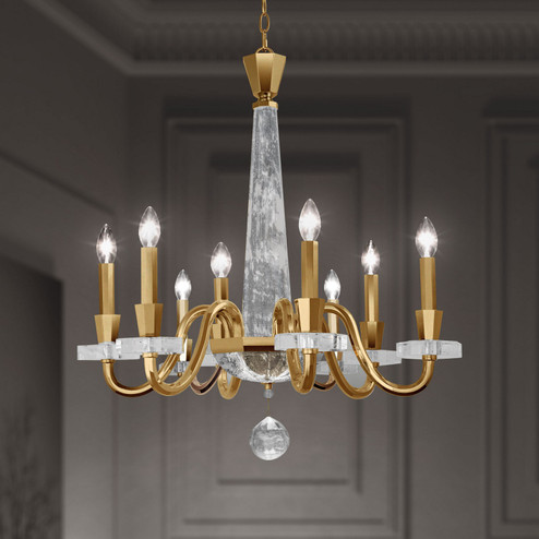 Amadeus Six Light Chandelier in Heirloom Gold (53|S932722OH)