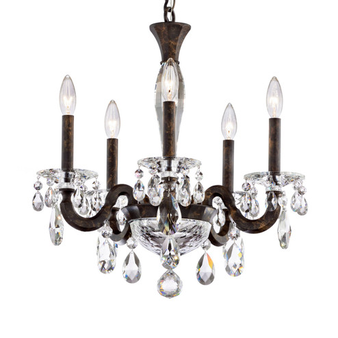 San Marco Five Light Chandelier in Heirloom Gold (53|S8605N22R)