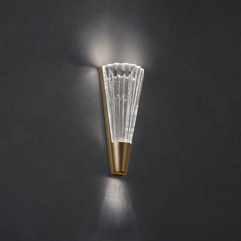 Origami LED Wall Sconce in Aged Brass (53|S7214700H)